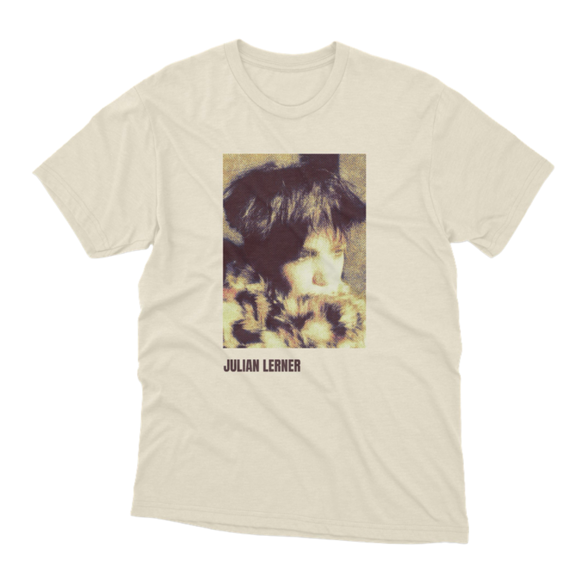Flower Portrait Tee - Ivory
